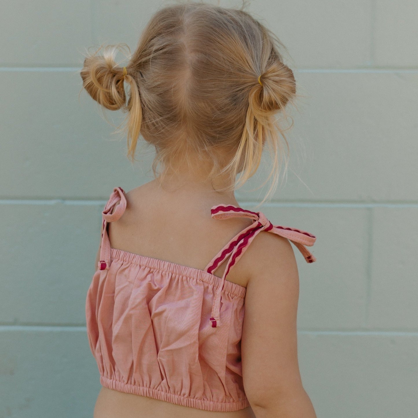 Ric-Rac Crop - Pink