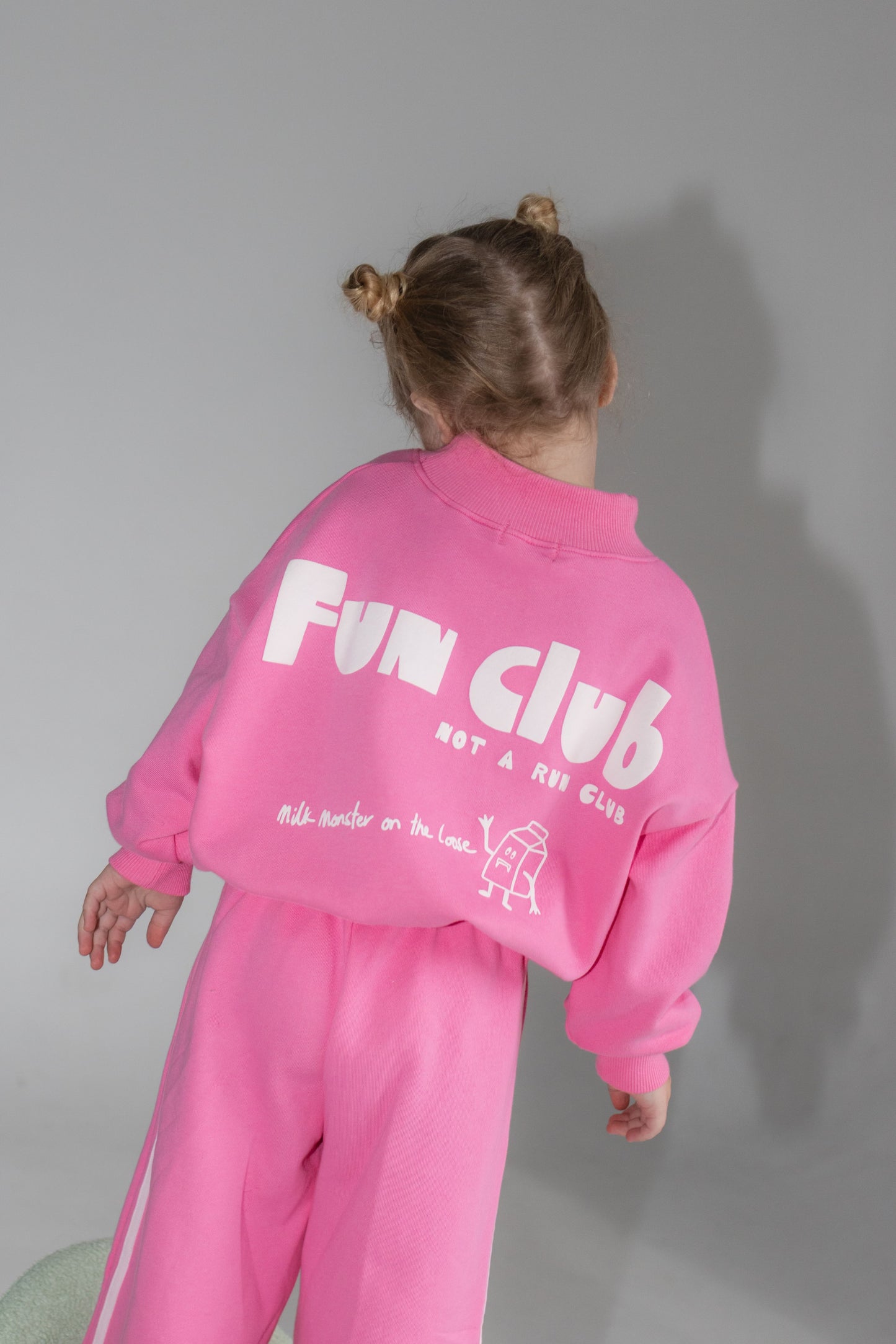 Fun Club Sweat - Bright Pink