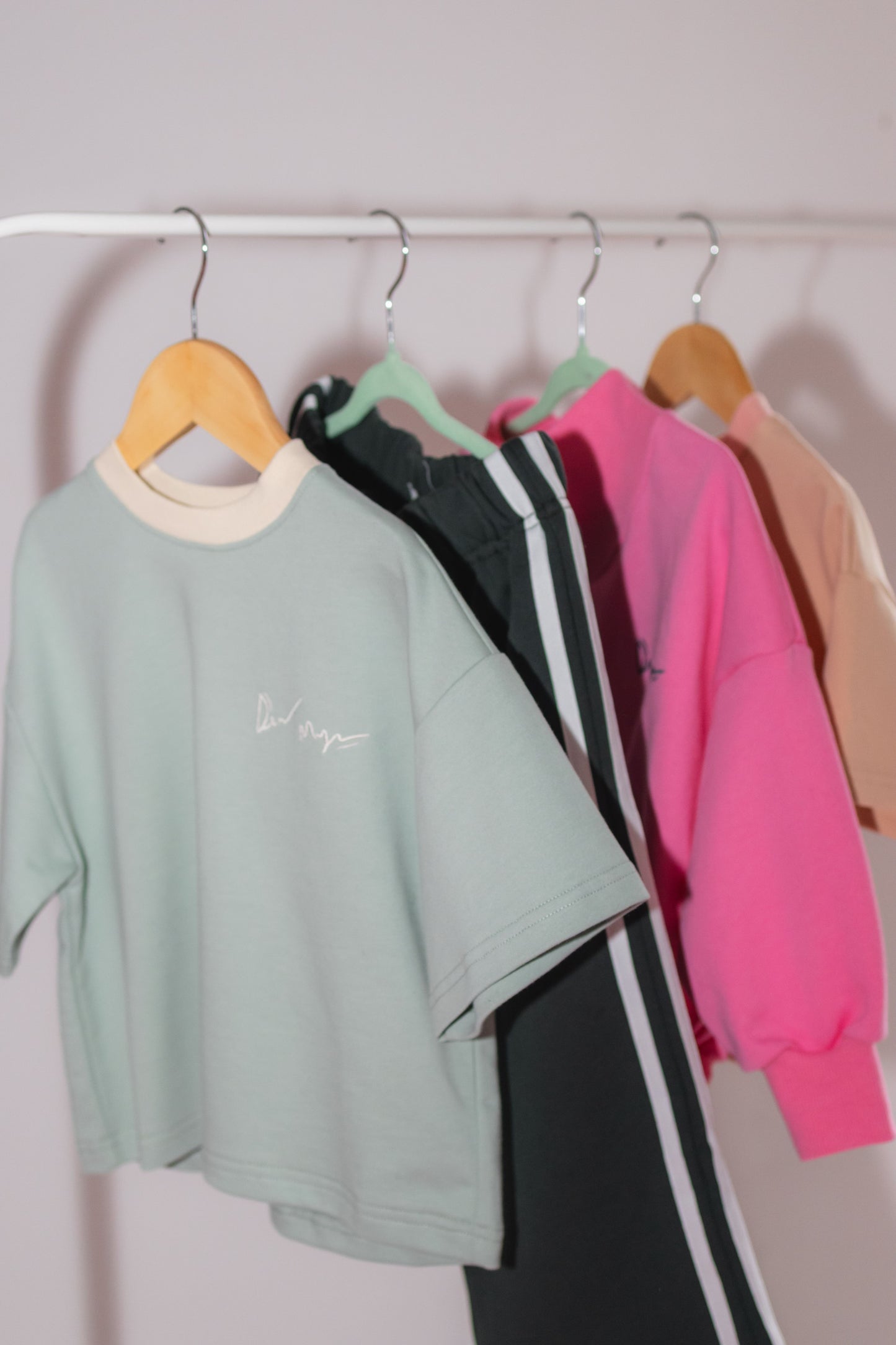 This Little Life Oversized Tee - Minty Blue