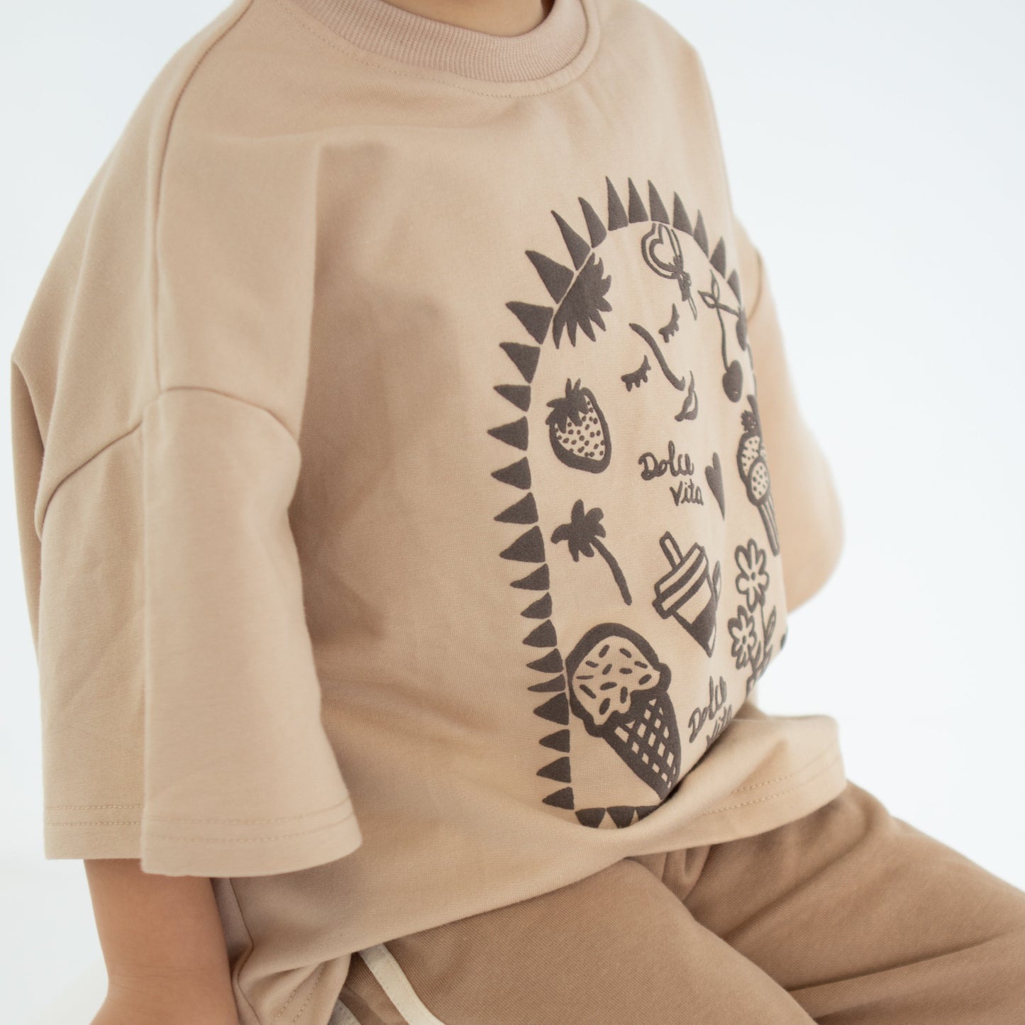 Dolce Vita Tee - Crème