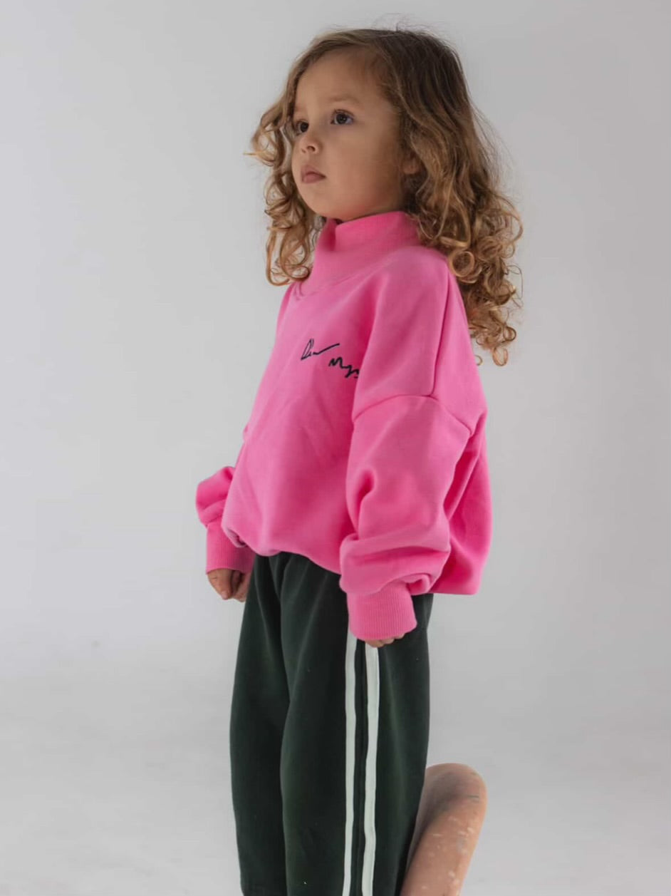 Fun Club Sweat - Bright Pink