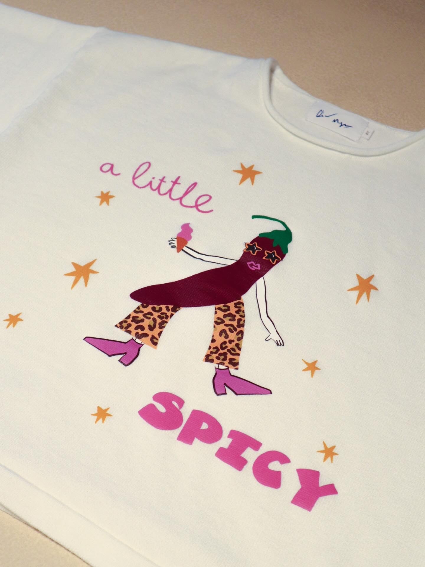 A Little Spicy - Knit Tee