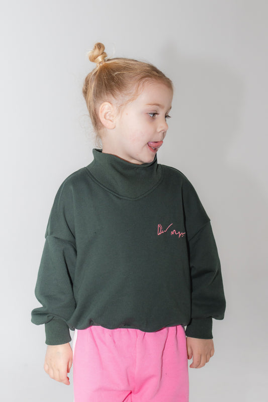 Fun Club Sweat - Forest Green